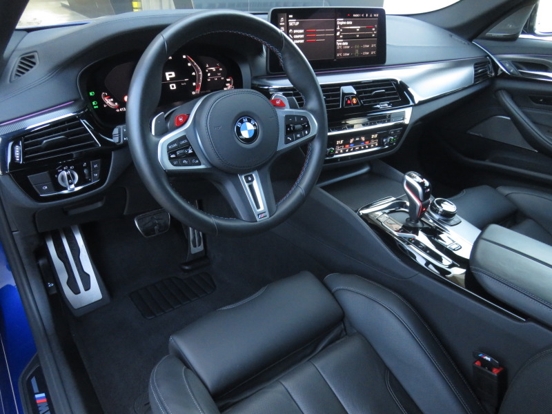 BMW M5 Competition xDrive, В Гаранция, Oбдухване, FULL, снимка 9 - Автомобили и джипове - 42849313