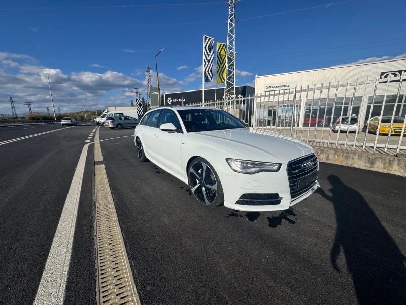 Audi A6 3.0TDI 272k Face lift 3xS-Line Панорама Бяла перла, снимка 2 - Автомобили и джипове - 52320559