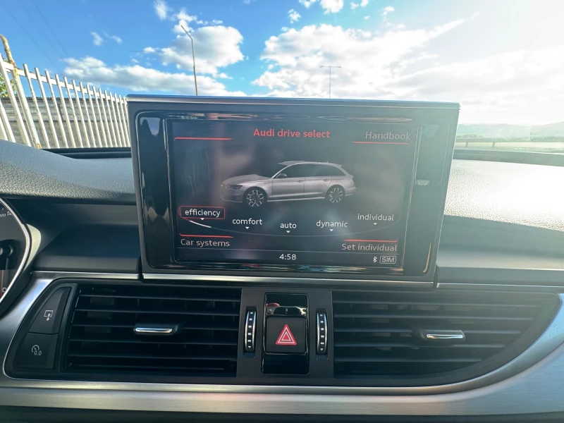 Audi A6 3.0TDI 272k Face lift 3xS-Line Панорама Бяла перла, снимка 16 - Автомобили и джипове - 52320559