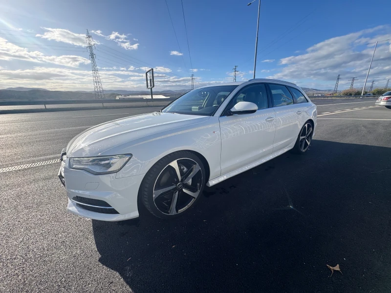 Audi A6 3.0TDI 272k Face lift 3xS-Line Панорама Бяла перла, снимка 3 - Автомобили и джипове - 52320559