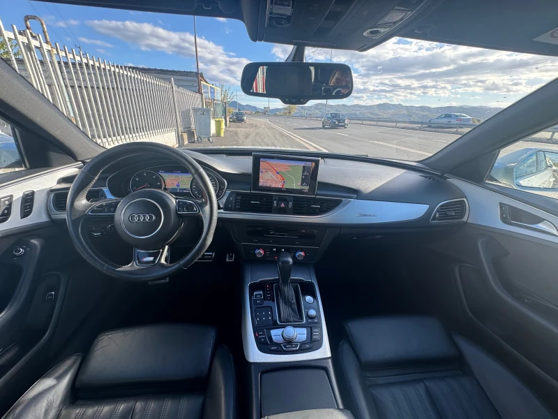 Audi A6 3.0TDI 272k Face lift 3xS-Line Панорама Бяла перла, снимка 17 - Автомобили и джипове - 52320559