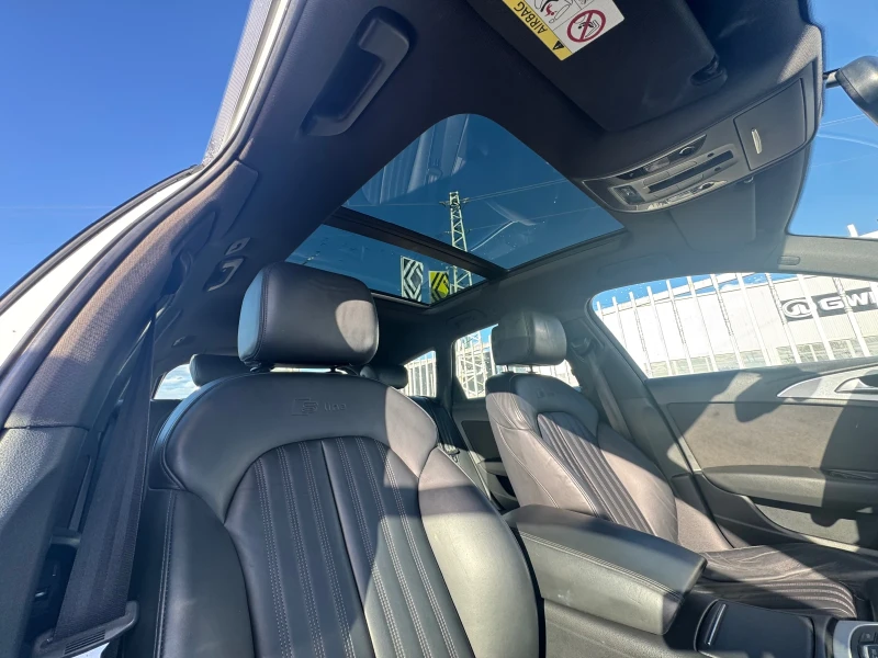 Audi A6 3.0TDI 272k Face lift 3xS-Line Панорама Бяла перла, снимка 14 - Автомобили и джипове - 52320559