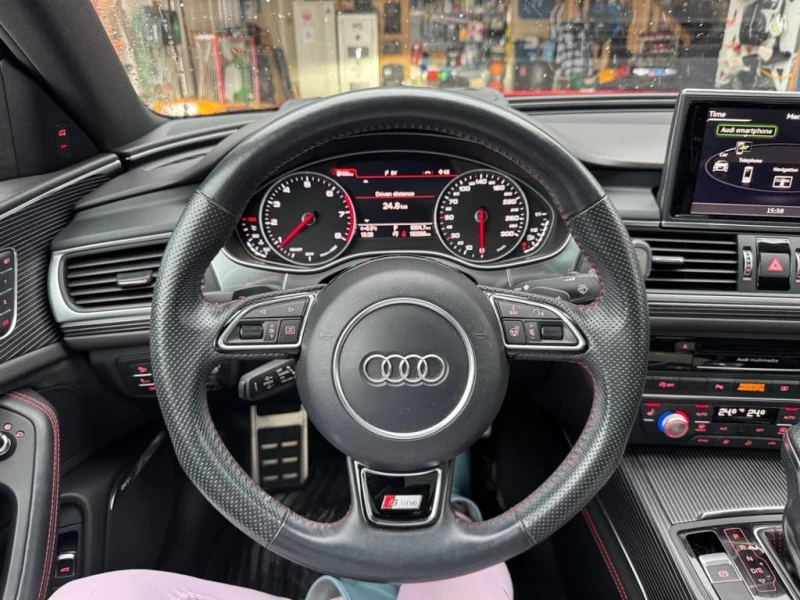 Audi A6 2017 3.0 COMPETITION * ПРЕДСТАВИТЕЛСТВО НА BMW *  , снимка 10 - Автомобили и джипове - 53038184