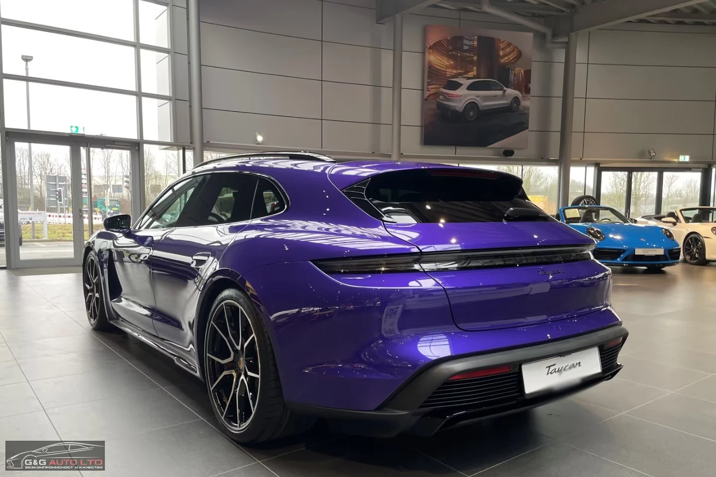 Porsche Taycan SPORT/435HP/TURISMO/MATRIX/360/PANO/SPECIAL/741v - изображение 4