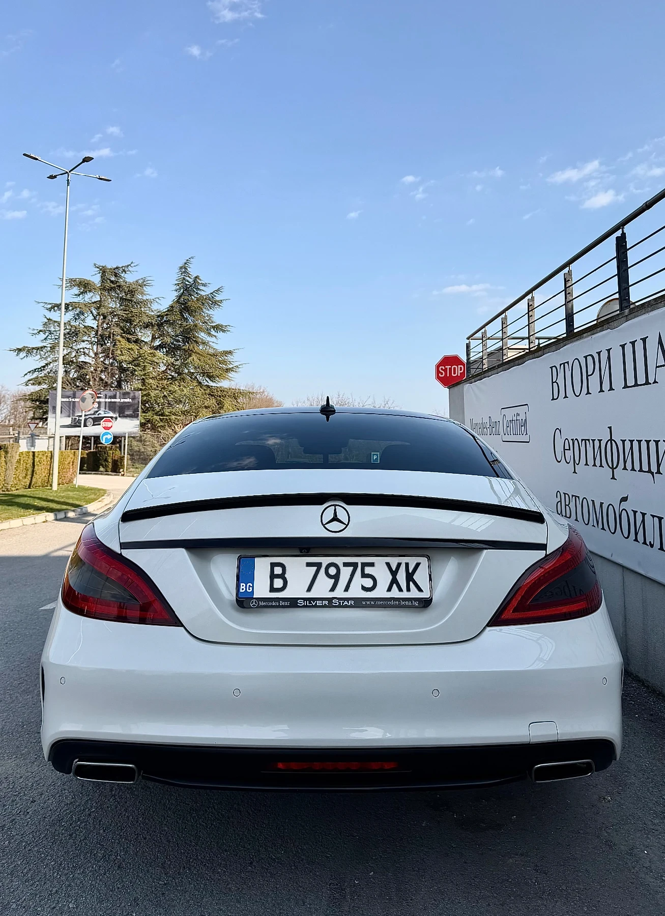 Mercedes-Benz CLS 350 CDI AMG Silver Star Масаж Обдух Distronic Алкантар, снимка 6 - Автомобили и джипове - 55274297