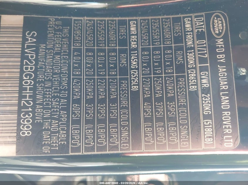 Land Rover Range Rover Evoque 2.0L I-4 DI, DOHC, VVT, TURBO, 240HP 4X4 Drive | Mobile.bg � ����������� 9