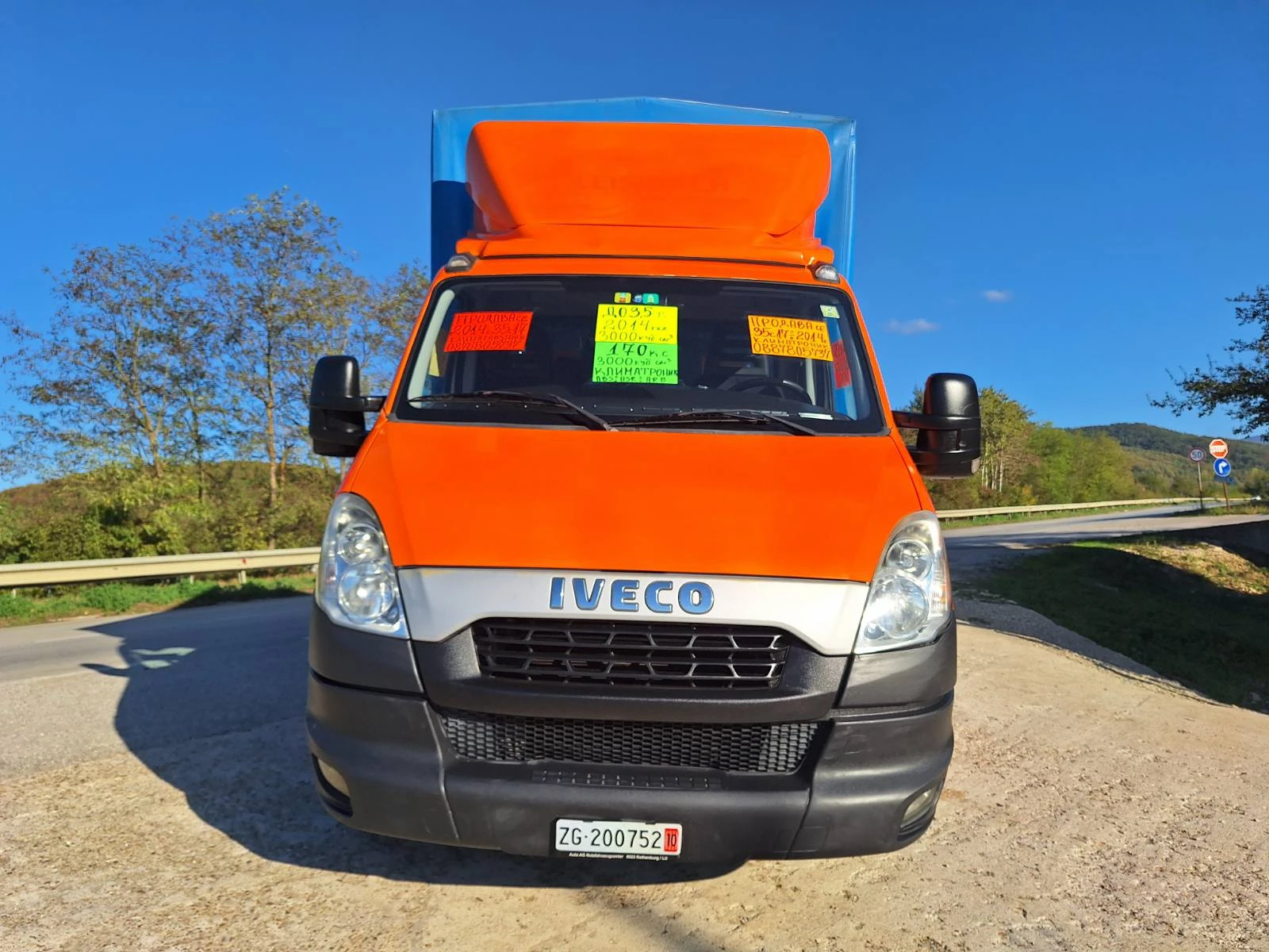 Iveco 35c17 ДО 3, 5т.  4, 20 М , КЛИМАТИК, ШВЕЙЦАРИЯ - изображение 2