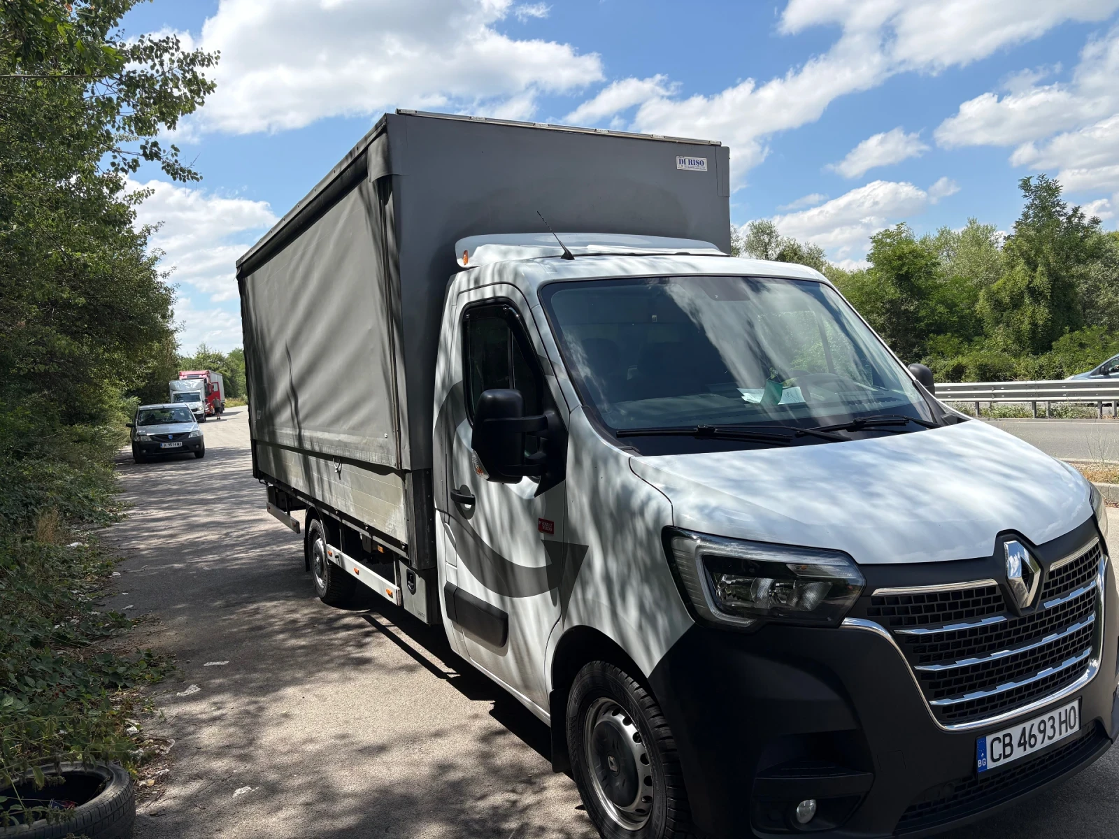 Renault Master Бордови с бризент - изображение 4