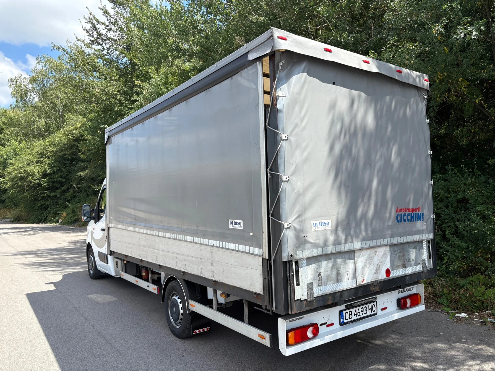 Renault Master Бордови с бризент - изображение 5