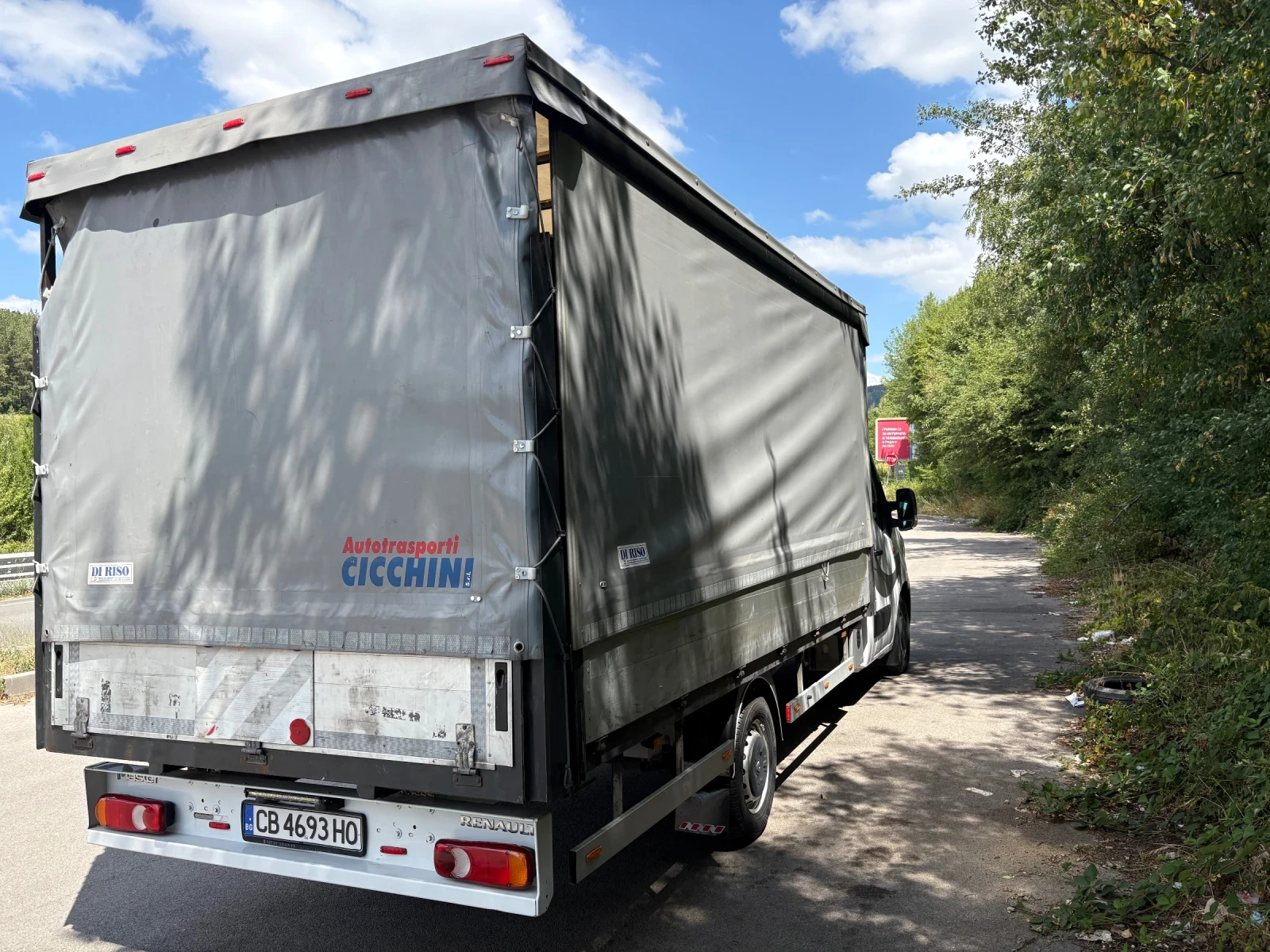 Renault Master Бордови с бризент - изображение 6