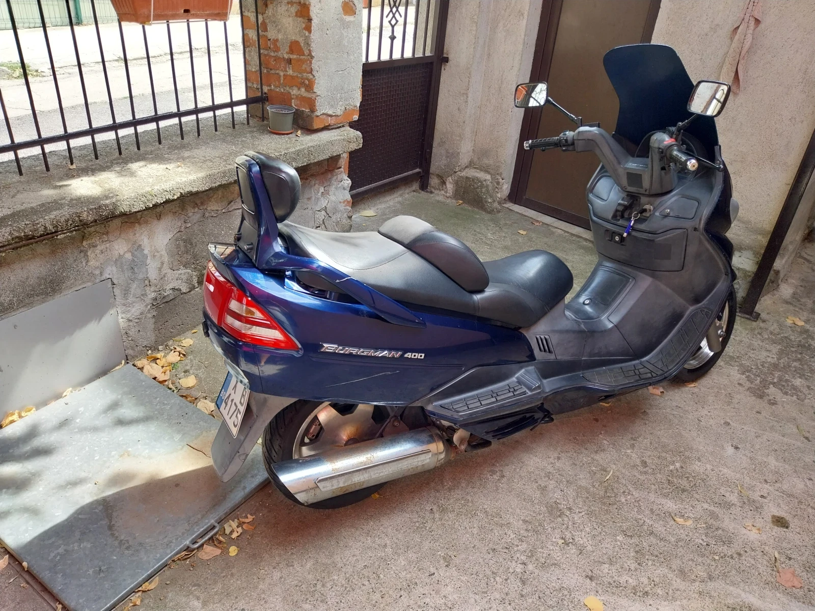 Suzuki Burgman AN 400, снимка 4 - Мотоциклети и мототехника - 54000579