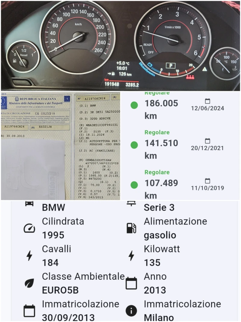 BMW 320 D/SPORT/xDrive/184kc/8ck/NAVI/LED/БЛУТУТ/EURO5/ТОП, снимка 12 - Автомобили и джипове - 48336260