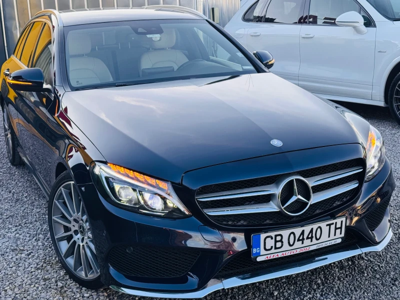 Mercedes-Benz C 220 d/AMG/9g/KEY LESS+ BUSMASTER+ KAMERA///НОВА/, снимка 4 - Автомобили и джипове - 48392146