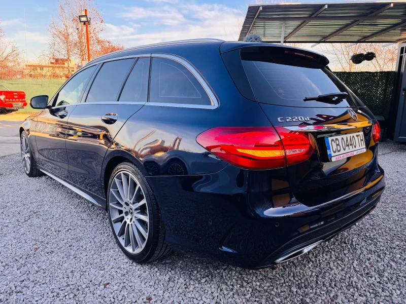 Mercedes-Benz C 220 d/AMG/9g/KEY LESS+ BUSMASTER+ KAMERA///НОВА/, снимка 8 - Автомобили и джипове - 48392146