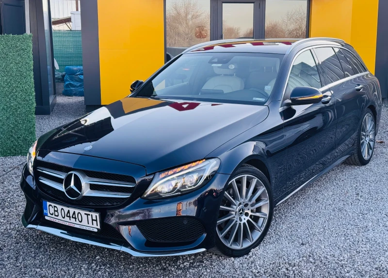 Mercedes-Benz C 220 d/AMG/9g/KEY LESS+ BUSMASTER+ KAMERA///НОВА/, снимка 3 - Автомобили и джипове - 48392146