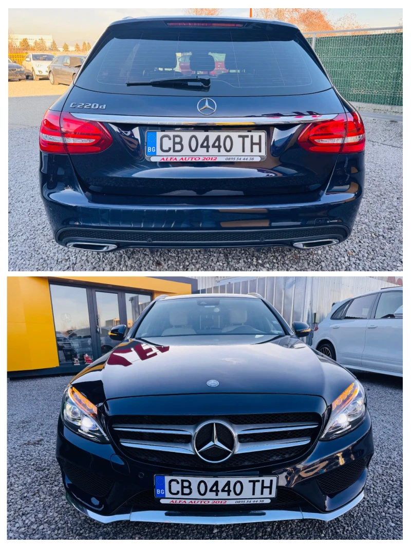 Mercedes-Benz C 220 d/AMG/9g/KEY LESS+ BUSMASTER+ KAMERA///НОВА/, снимка 6 - Автомобили и джипове - 48392146