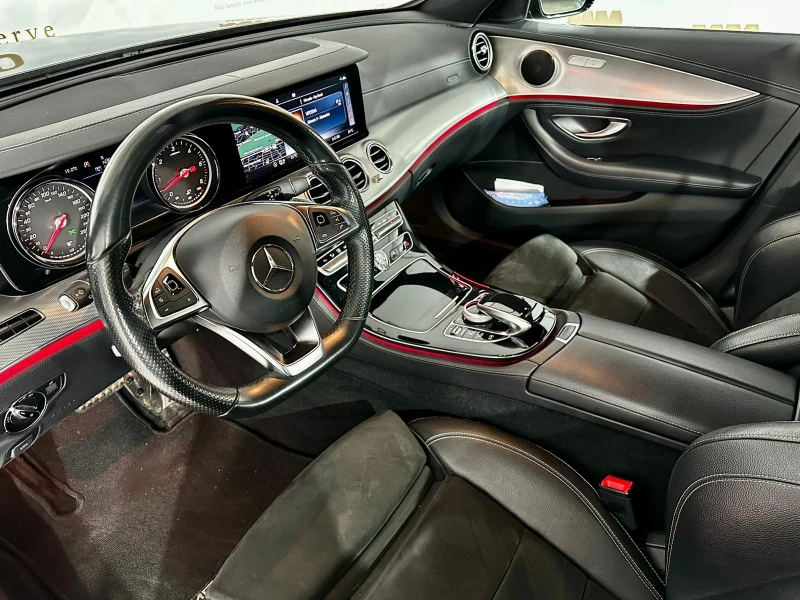 Mercedes-Benz E 350 d* AMG* Bluetec* Night* 360* Distronic, снимка 6 - Автомобили и джипове - 52549532