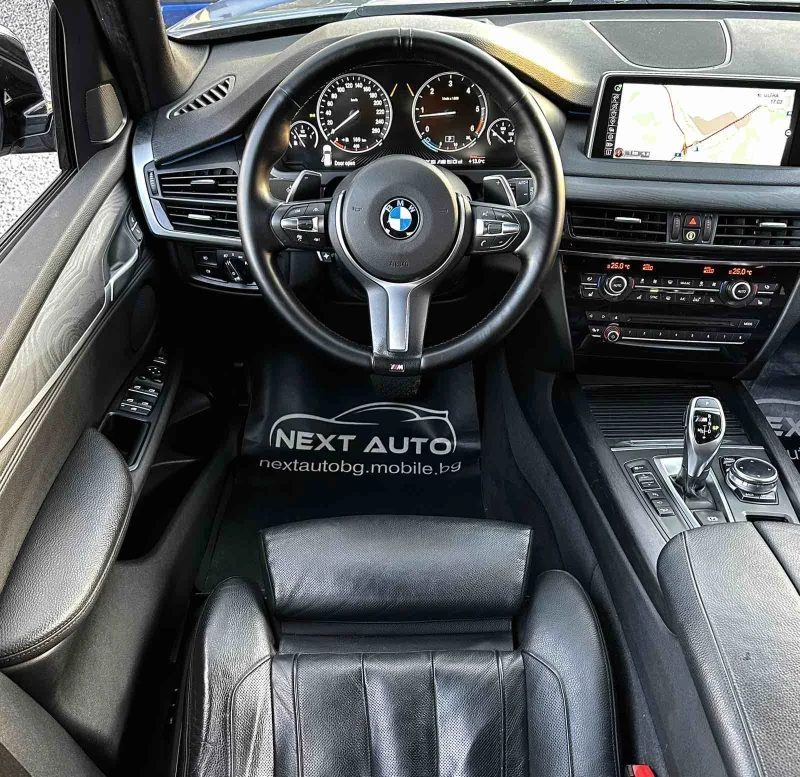 BMW X5M 50D 381HP HUD DISTRONIC BLIND SPOT LANE ASSIST, снимка 10 - Автомобили и джипове - 53167338
