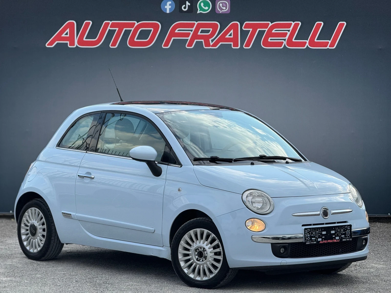 Fiat 500 1.2 ЛИЗИНГ, снимка 1