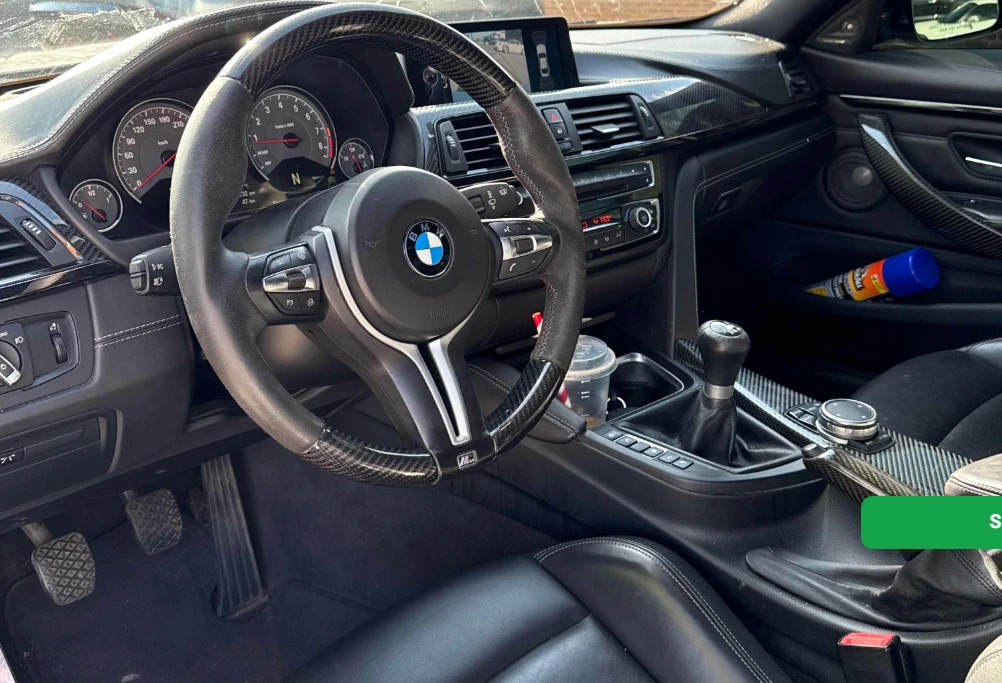 BMW M4 CARBON* MANUAL* HARMAN KARDON* LANE ASSIST* , снимка 8 - Автомобили и джипове - 55441678