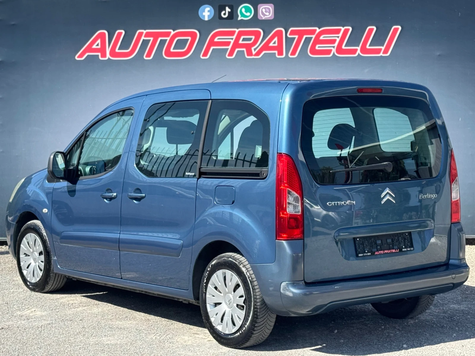 Citroen Berlingo 1.6HDI ЛИЗИНГ БЕЗ ПЪРВОНАЧАЛНА ВНОСКА, снимка 7 - Автомобили и джипове - 55734758