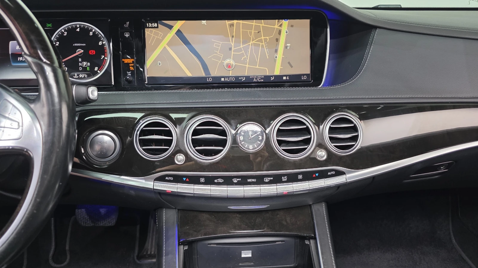 Mercedes-Benz S 500 4.7 V8 Biturbo 4MATIC, FULL, снимка 12 - Автомобили и джипове - 55818147