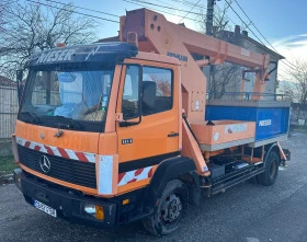 Автовишка Ruthmann Mercedes 814D/16м/280кг, снимка 3