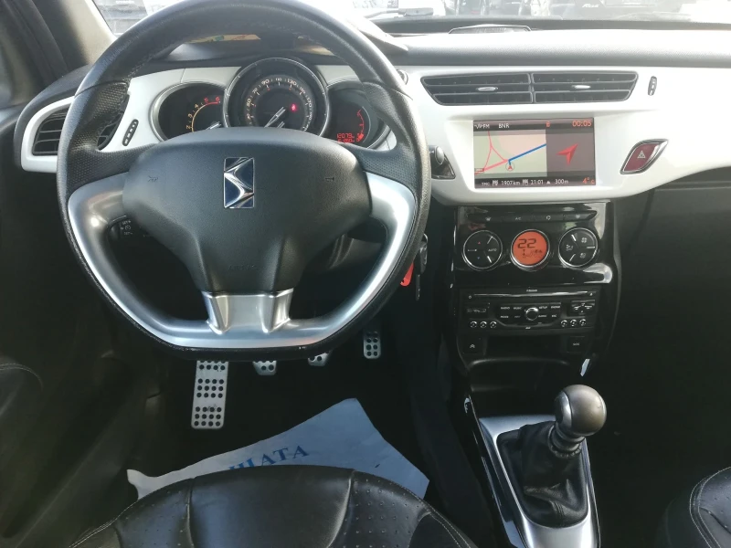 Citroen DS3 1.6hdi kli navi, снимка 12 - Автомобили и джипове - 44289467