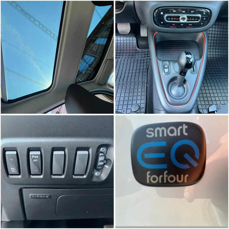 Smart Forfour EQ JBL LED Панорама Навигация Facelift , снимка 17 - Автомобили и джипове - 50540427