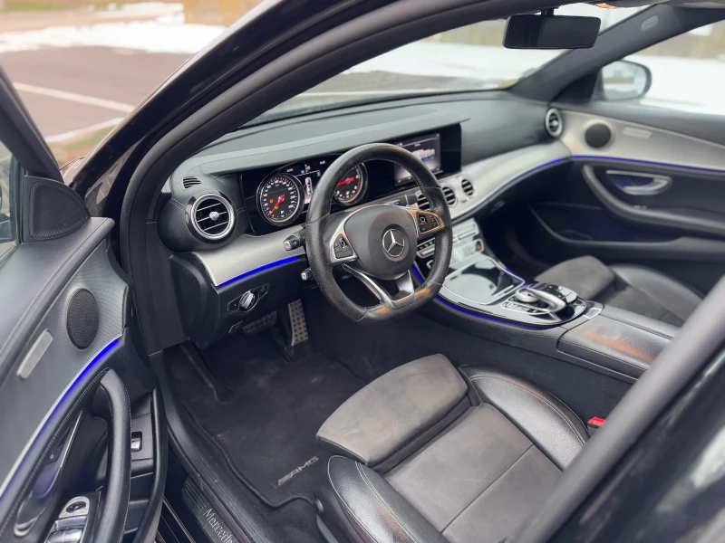 Mercedes-Benz E 220 d AMG* 9GTRON* 360cam* Ambient, снимка 9 - Автомобили и джипове - 53132326
