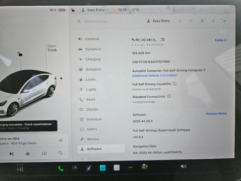 Tesla Model 3 LONG RANGE* RWD* , снимка 15 - Автомобили и джипове - 53522550