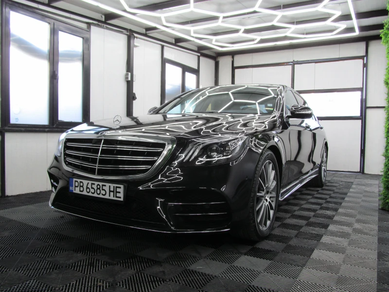 Mercedes-Benz S 350 LONG AMG FACE LIFT 360 КАМЕРА, снимка 4 - Автомобили и джипове - 53526197
