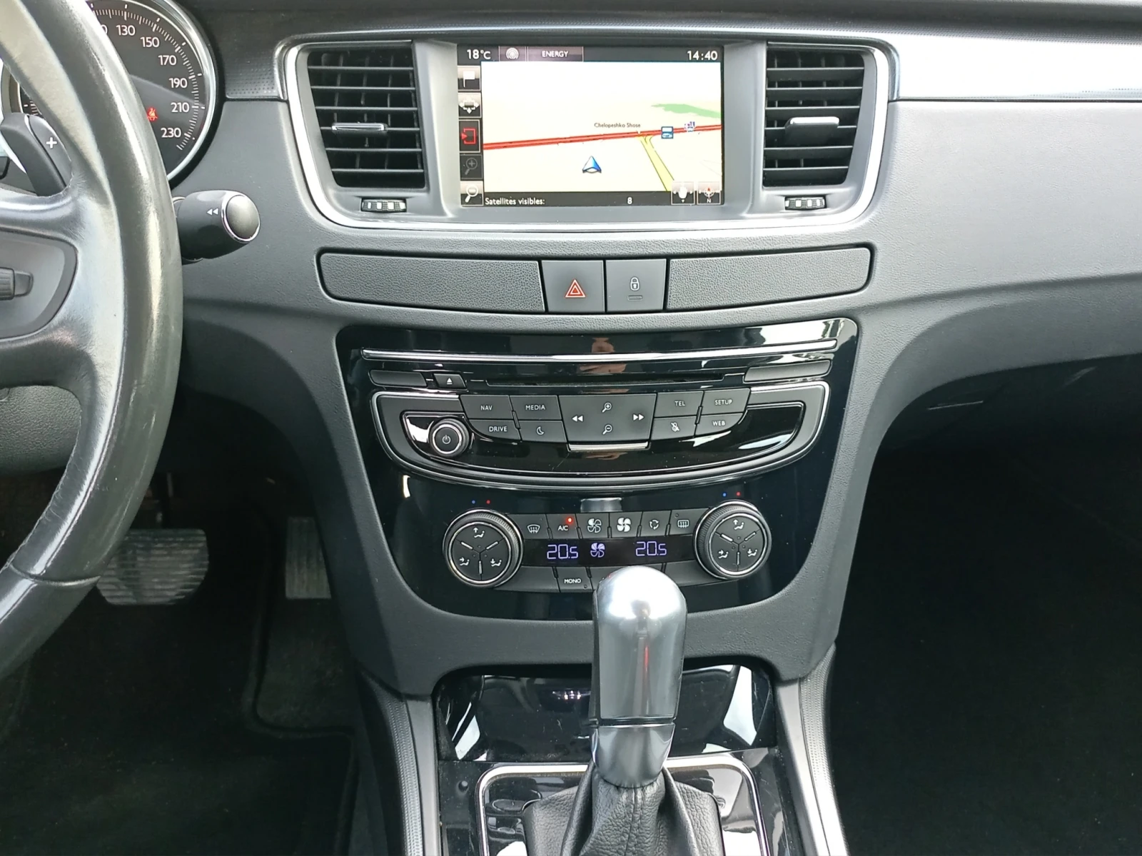 Peugeot 508 ALLURE 1.6HDI / 120 EAT6 STT | Mobile.bg � ����������� 12