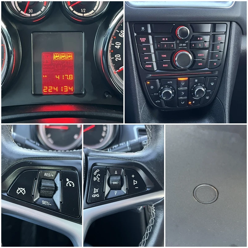 Opel Meriva 1.3ECOFLEX 95кс КЛИМАТРОНИК АВТОПИЛОТ ВНОС ИТАЛИЯ, снимка 14 - Автомобили и джипове - 53819136