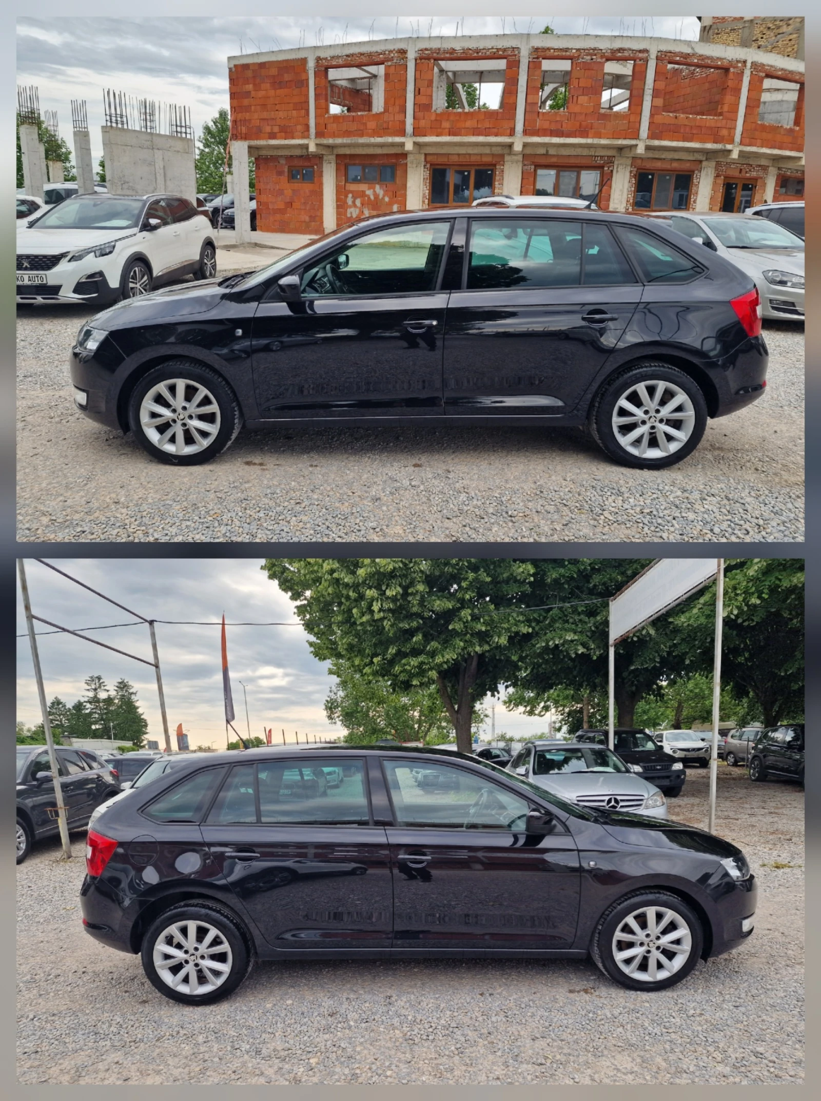 Skoda Rapid 1.6TDI-90k.s-КЛИМАТРОНИК-EURO 5, снимка 7 - Автомобили и джипове - 54741292