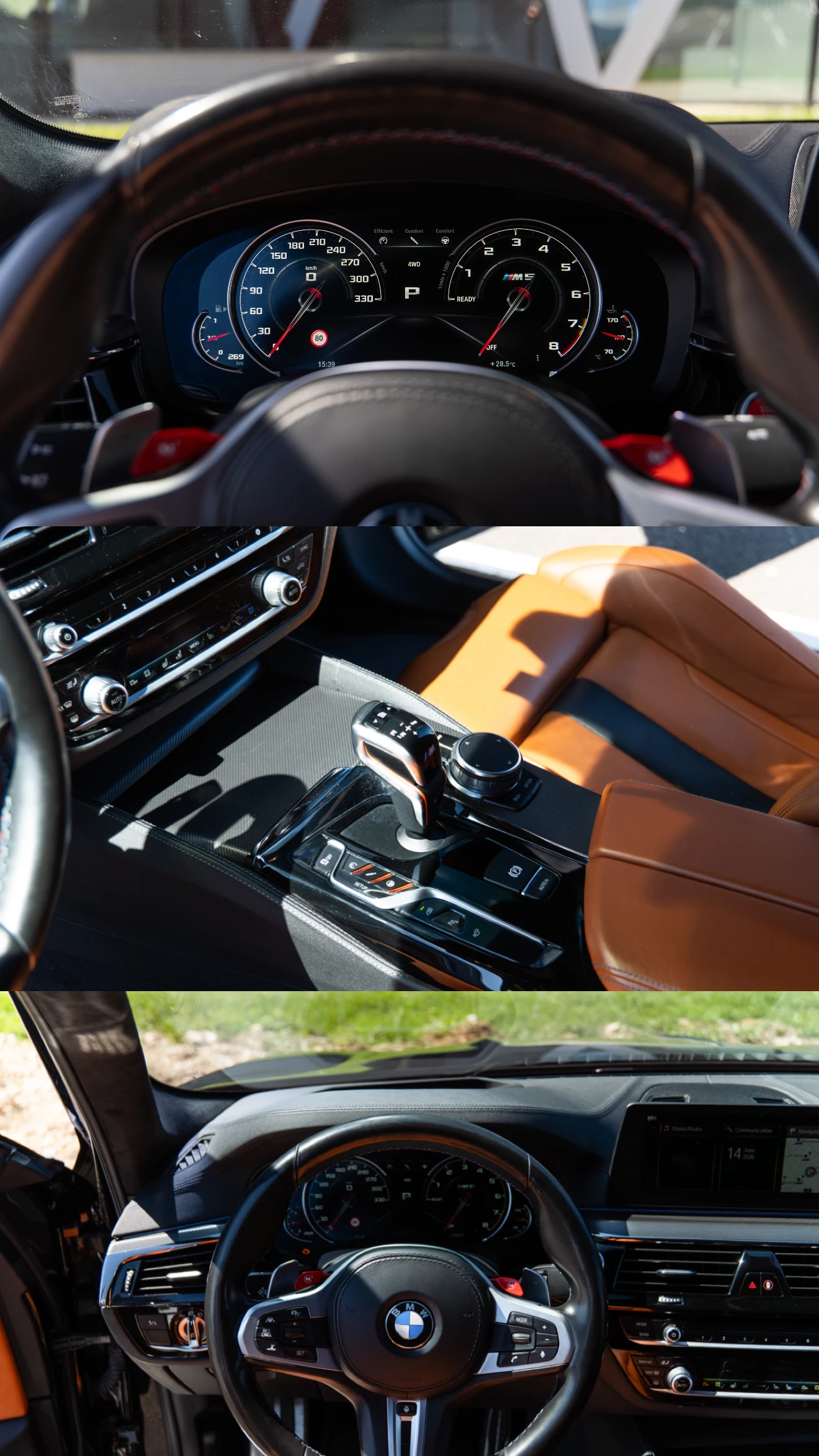 BMW M5 F90/Night Vision/3xTV/ACC/ALL, снимка 12 - Автомобили и джипове - 54953477
