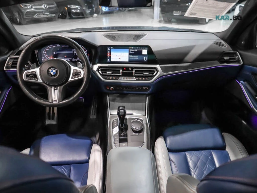 BMW 340 M340i* XDRIVE* HARMAN* KARDON* 360* КАМЕРА*  , снимка 9 - Автомобили и джипове - 55038705