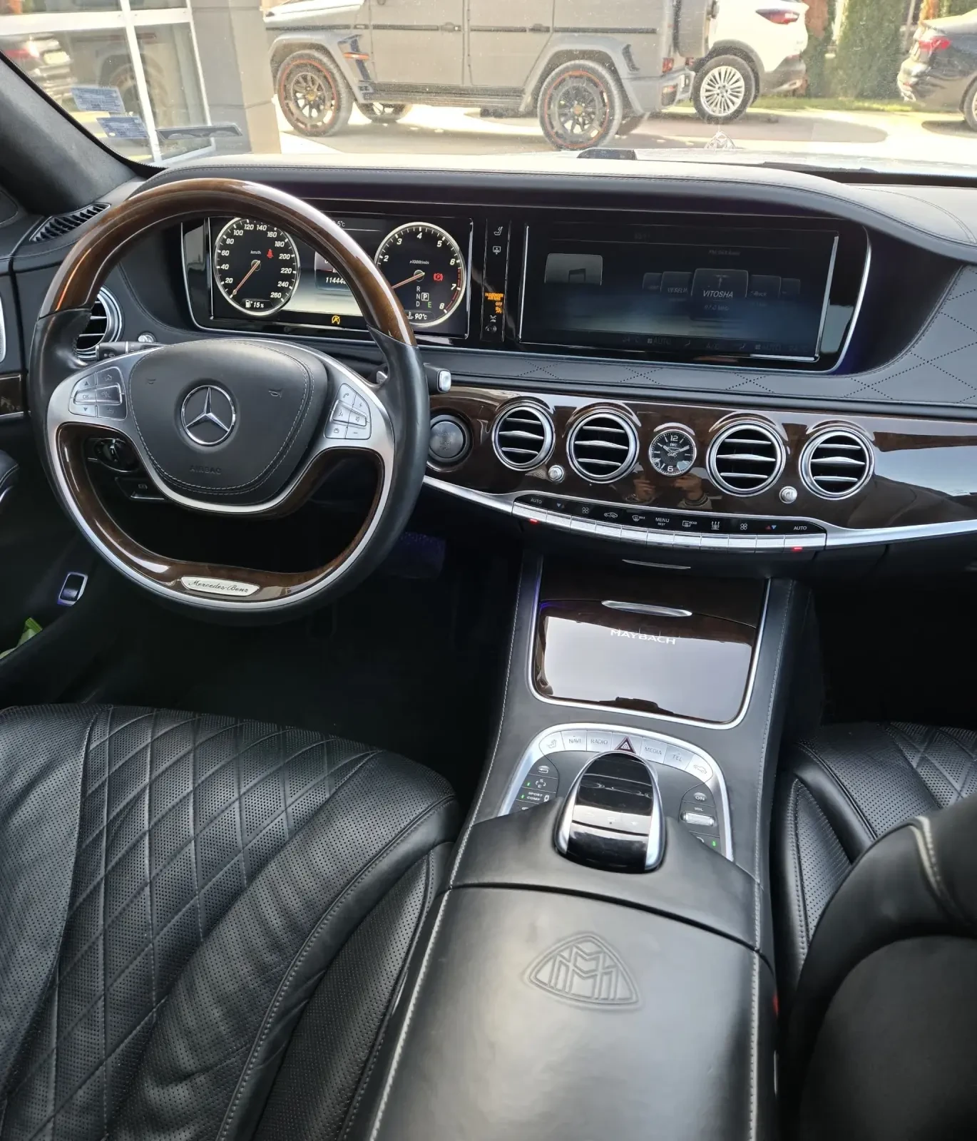 Mercedes-Benz S 500 100%MAYBACH* MAYBACH* MAYBACH* , снимка 9 - Автомобили и джипове - 55251004
