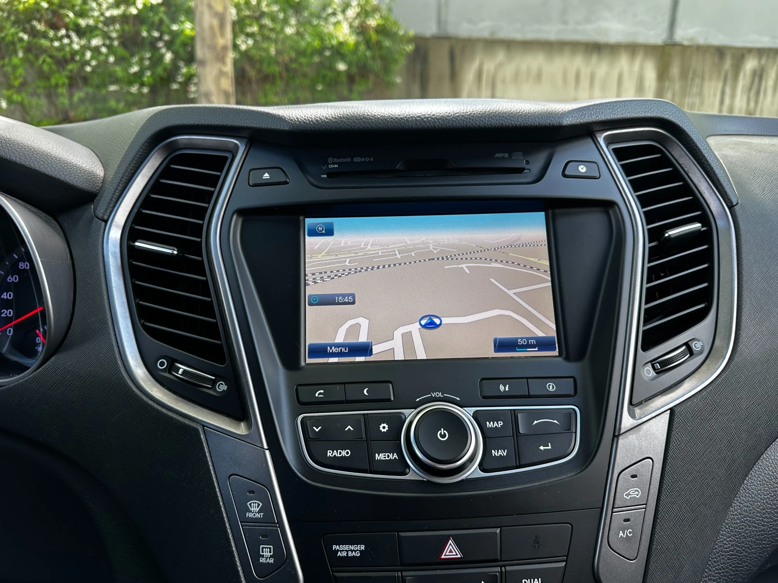 Hyundai Santa fe Grand 2.2d 197 к.с./ГАРАНЦИЯ ОТ КЕНТАВЪР , снимка 16 - Автомобили и джипове - 54774558