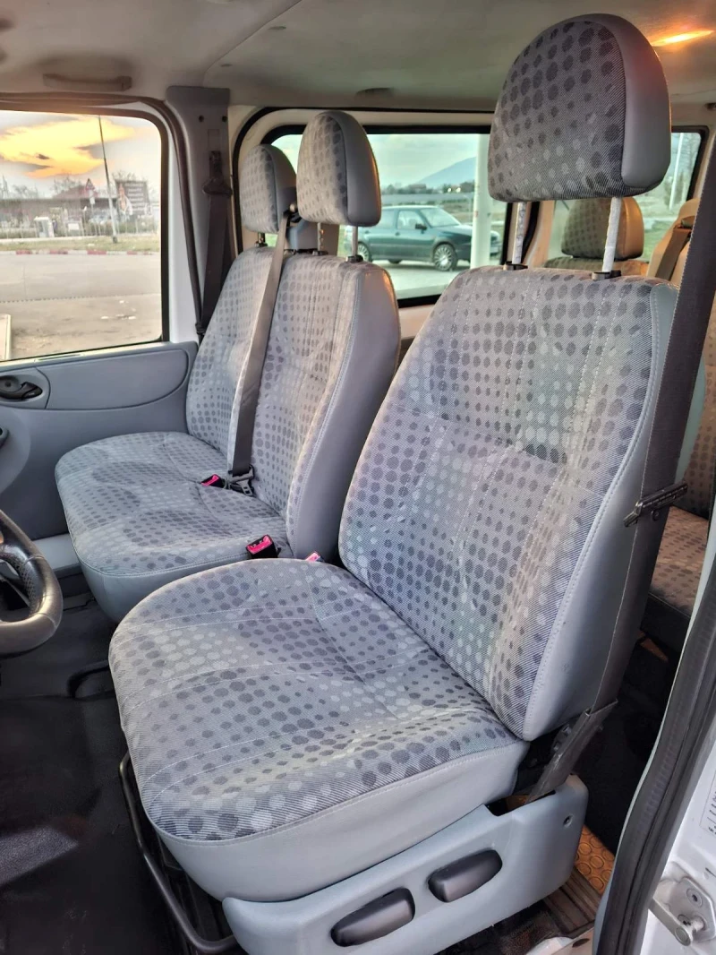 Ford Transit 2.2 125кс Euro 5 , Климатик , 9 Места , 6 Скорости, снимка 9 - Бусове и автобуси - 48983790