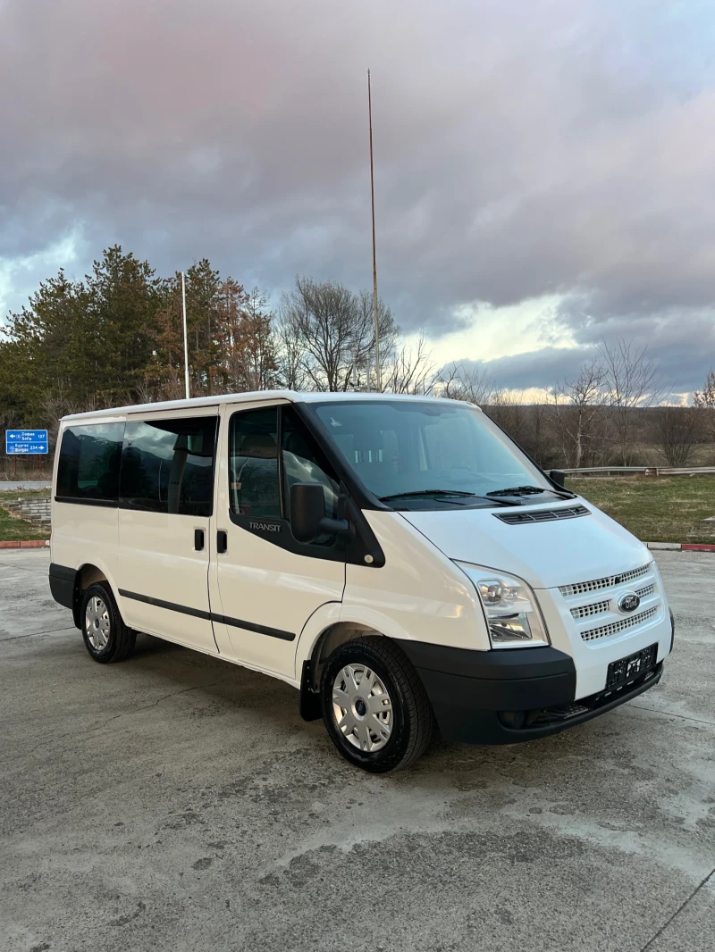 Ford Transit 2.2 125кс Euro 5 , Климатик , 9 Места , 6 Скорости, снимка 2 - Бусове и автобуси - 48983790