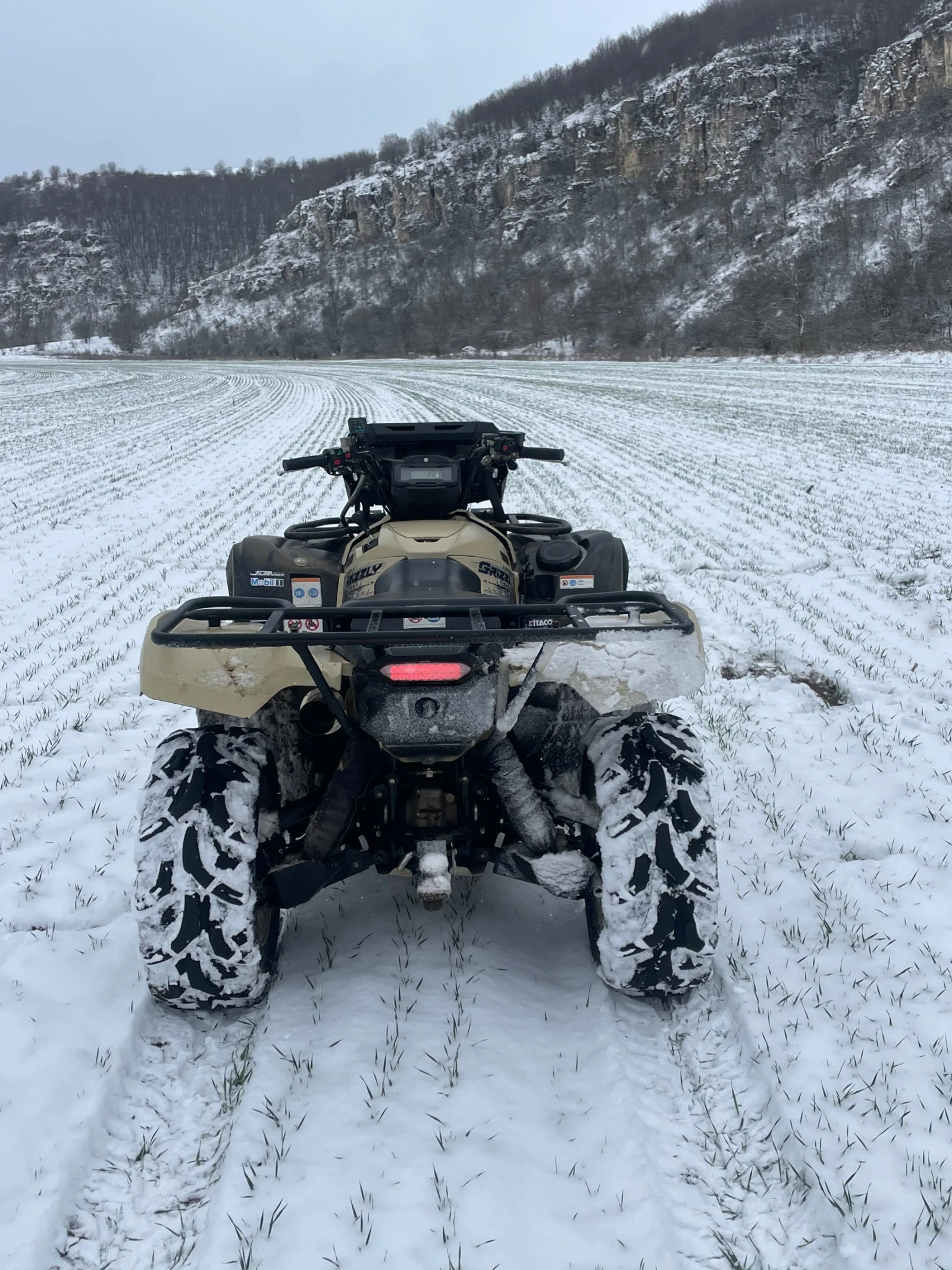 Yamaha Grizzly, снимка 3 - Мотоциклети и мототехника - 55134195