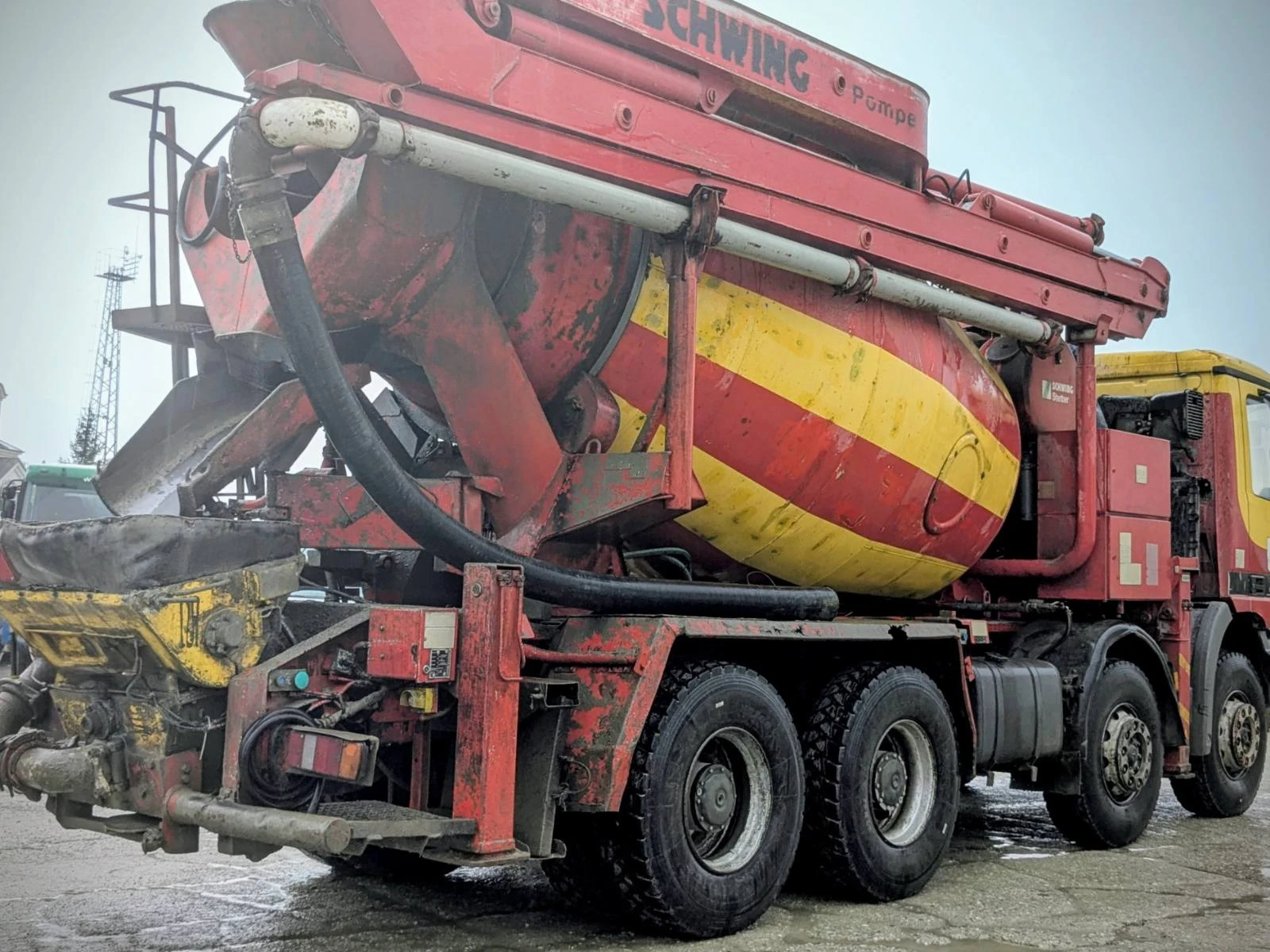 Бетон помпа Mercedes-Benz 3240 - изображение 4