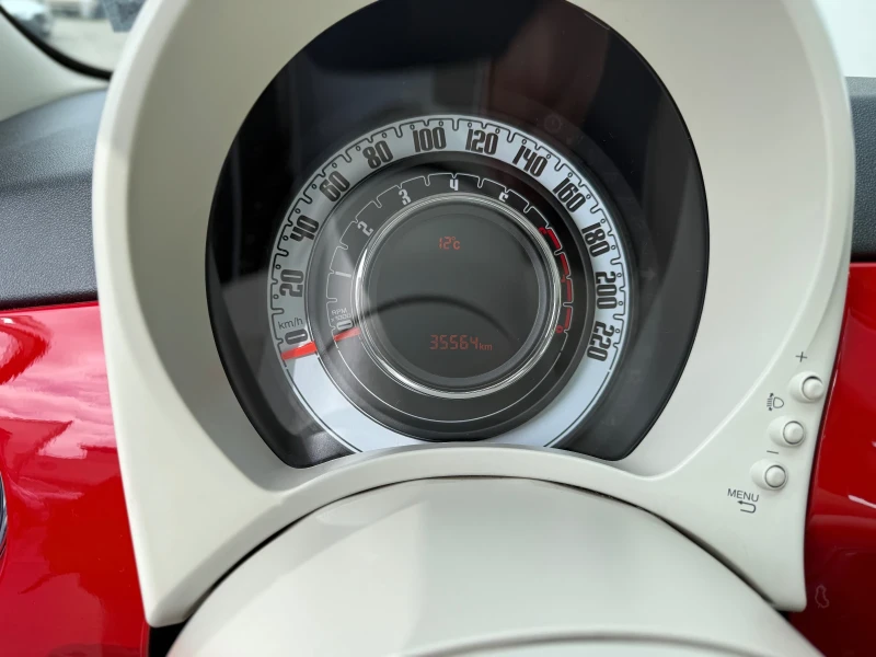 Fiat 500 35564км.+ Панорама+ Каско+ Регистрация+ Euro 6D, снимка 15 - Автомобили и джипове - 49805763