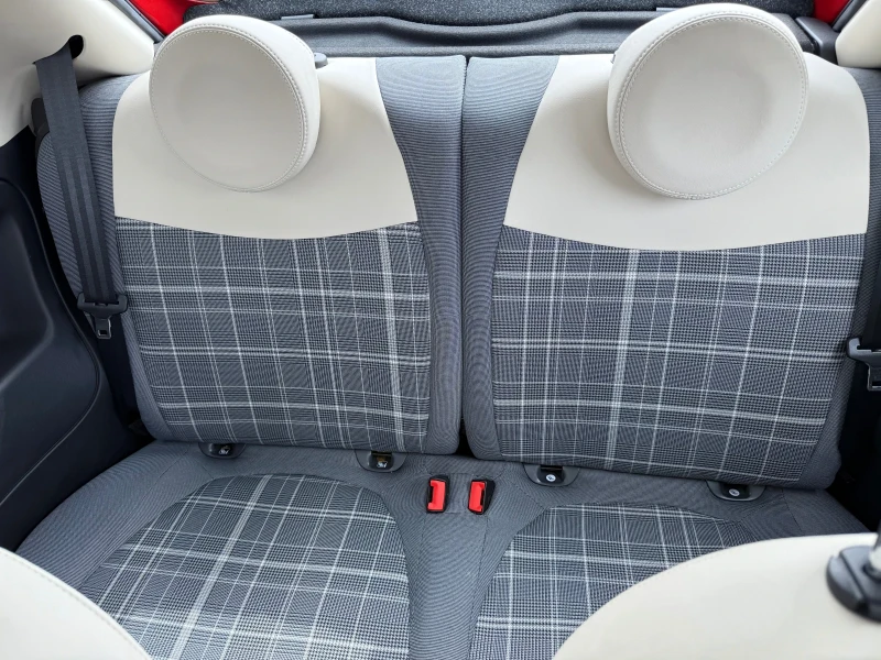 Fiat 500 35564км.+ Панорама+ Каско+ Регистрация+ Euro 6D, снимка 17 - Автомобили и джипове - 49805763