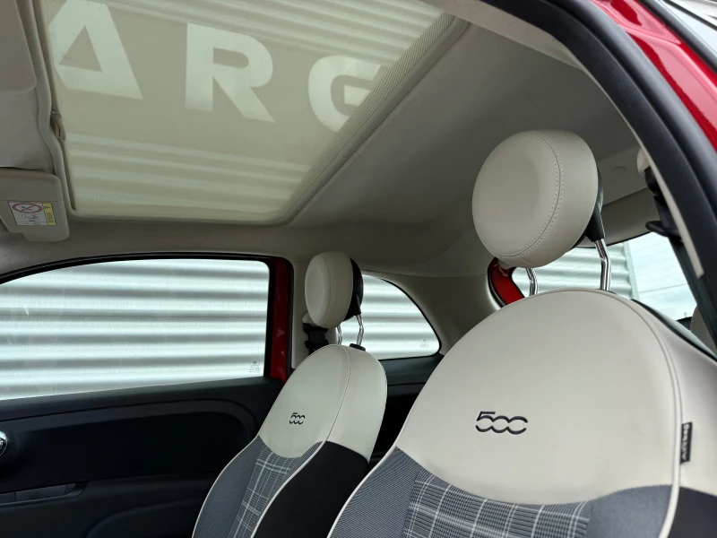 Fiat 500 35564км.+ Панорама+ Каско+ Регистрация+ Euro 6D, снимка 10 - Автомобили и джипове - 49805763