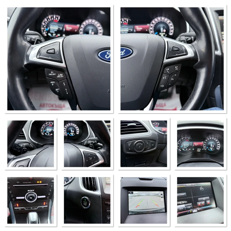 Ford S-Max * 2.0TDCI* AWD* SWISS* ВСИЧКИ ЕКСТРИ* ПЕРФЕКТЕН* , снимка 16 - Автомобили и джипове - 52653034