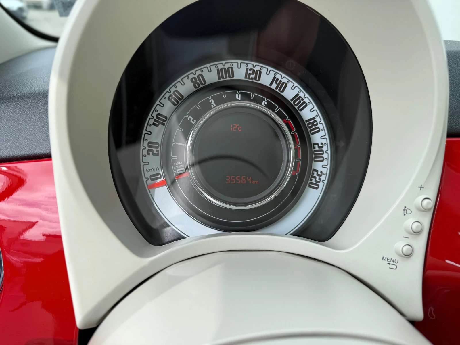 Fiat 500 35564км.+ Панорама+ Каско+ Регистрация+ Euro 6D | Mobile.bg — изображение 15