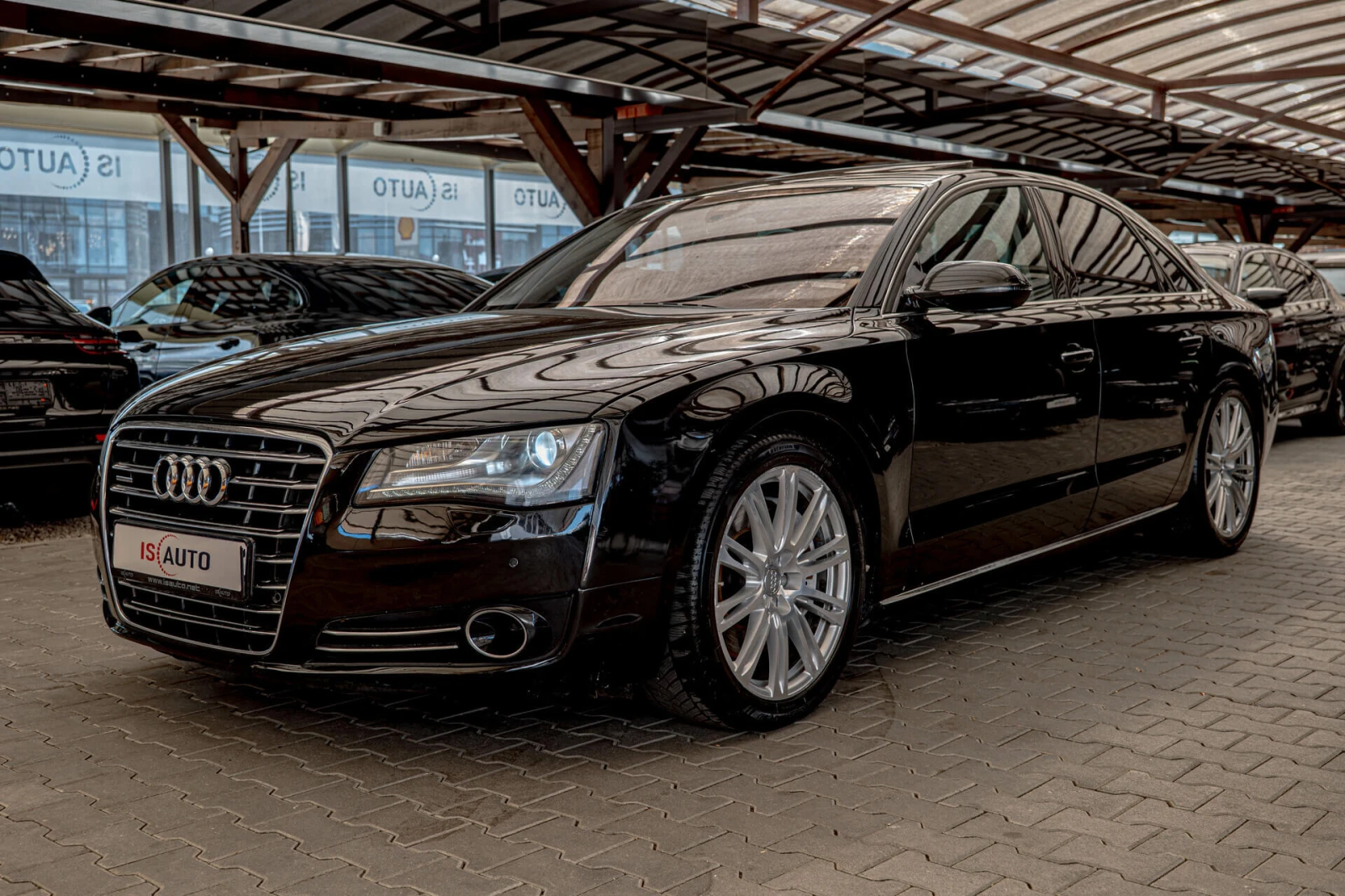 Audi A8 4.2TDI/Обдухване/Алкантар/Камера/Шибедах - изображение 3