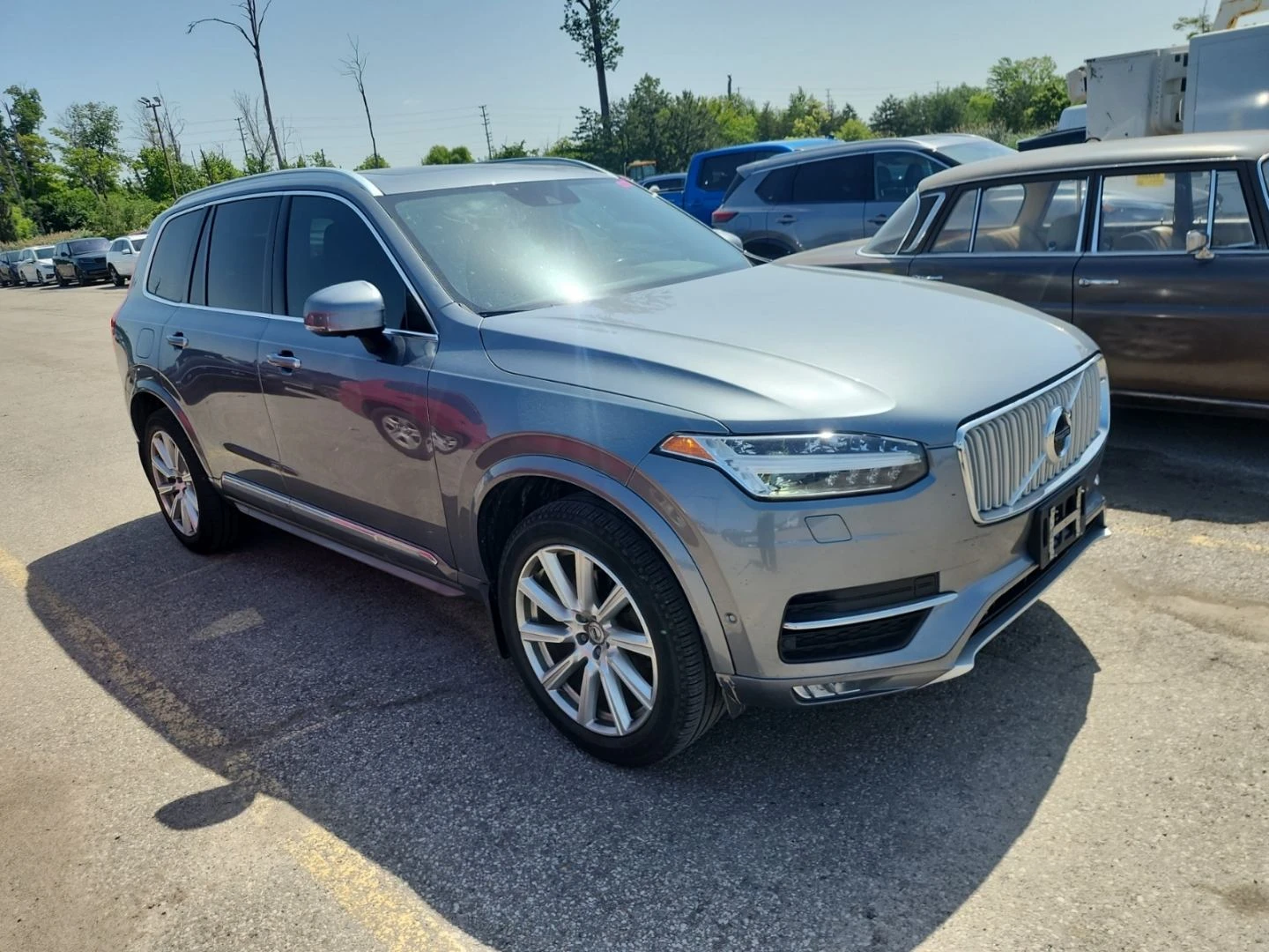 Volvo Xc90 Inscription* 360* Подгрев* Oбдух* Line Assist, снимка 2 - Автомобили и джипове - 55271857